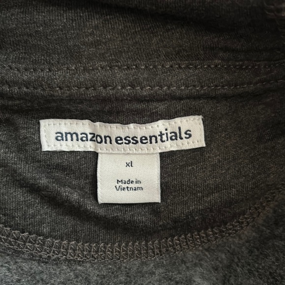 Amazon Essentials Dark Gray Hoodie, Size XL - Picture 4 of 5